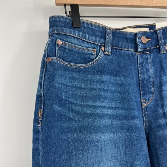 NWT Soft Surroundings Ultimate Denim Pull On Relaxed Short ultimate denim woman’ - Picture 2 of 12